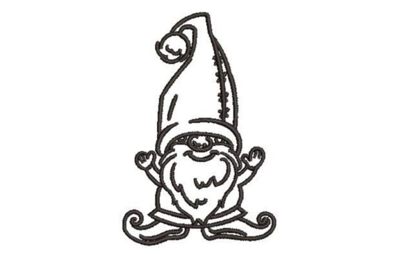 Garden Gnome: A Festive Embroidery Review