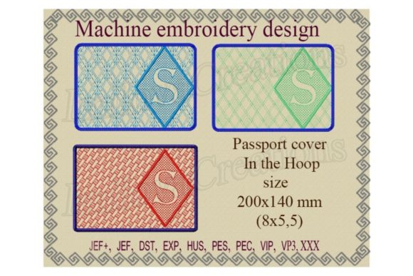 Review: In the Hoop Passport Cover - S for Boutique Apparel