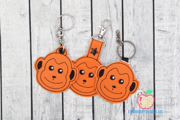 Review: Monkey Face ITH Snaptab Keyfob Design