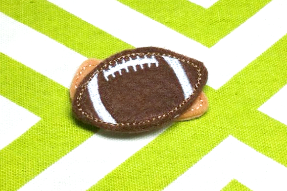 Reviewing Football Feltie ITH for Boutique Apparel