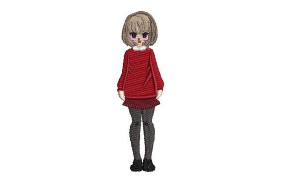 Reviewing the Anime-style Girl Design for Real Projects