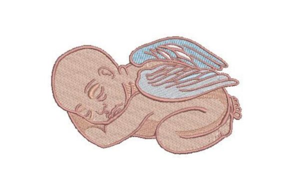 Sleeping Baby with Angel Wings: A Seller’s Review